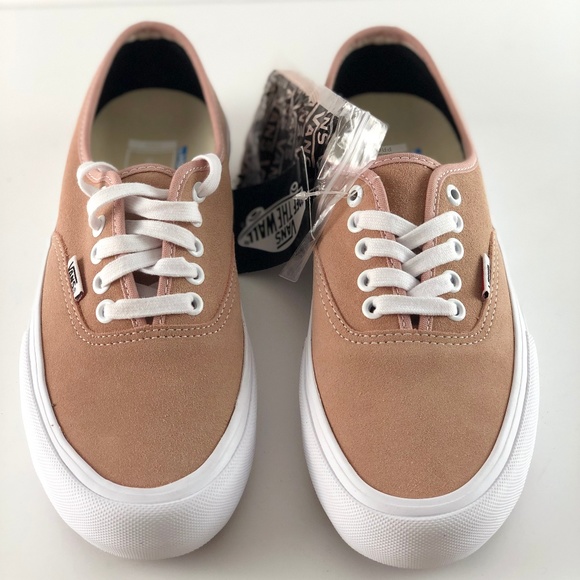 vans mahogany rose authentic pro